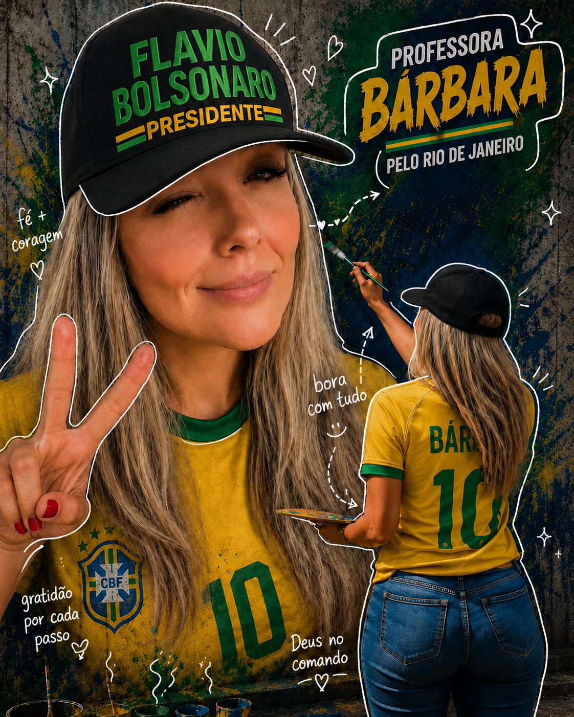 Professora Barbara - pre-candidata a Deputada Estadual pelo Rio de Janeiro